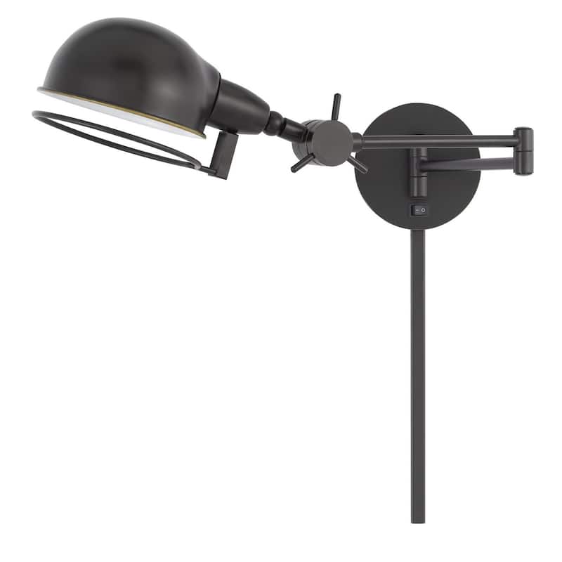 Linthal Swing Arm Wall Lamp - Dark Bronze - Dark Bronze - Dark Bronze