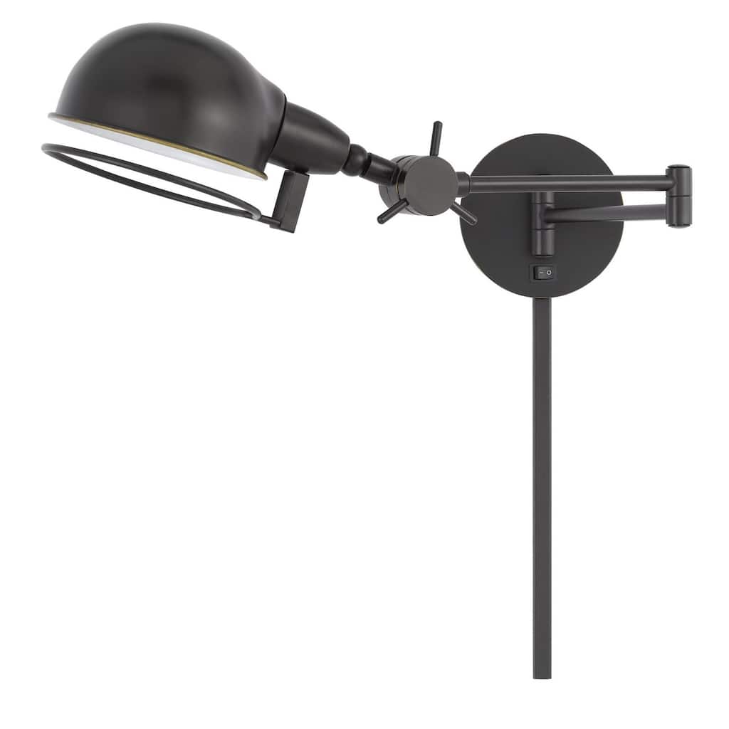 Linthal Swing Arm Wall Lamp - Dark Bronze - Dark Bronze - Dark Bronze