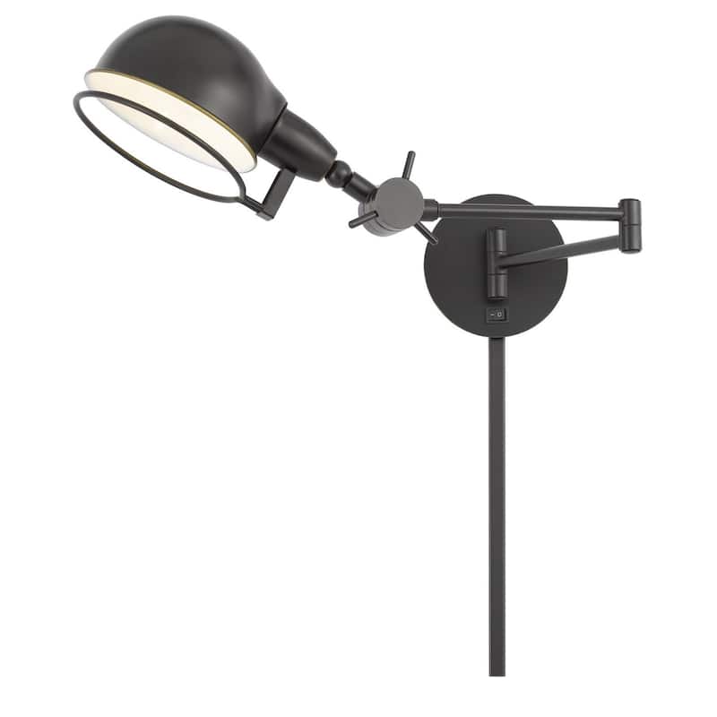 Linthal Swing Arm Wall Lamp - Dark Bronze - Dark Bronze - Dark Bronze