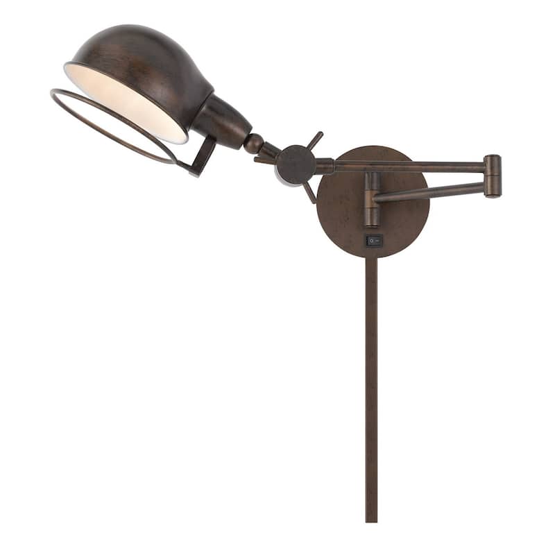 Linthal Swing Arm Wall Lamp - Rust