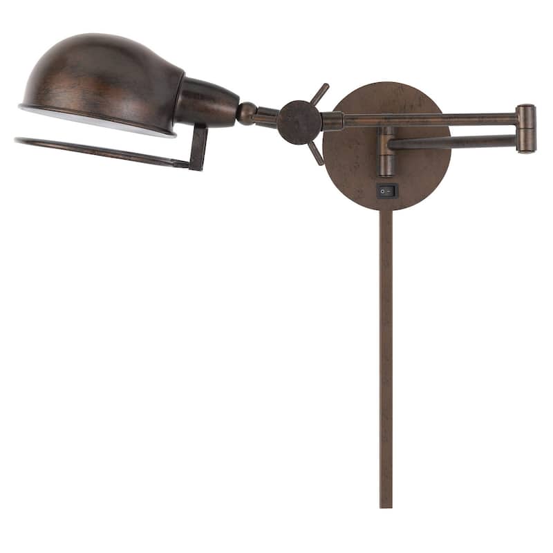 Linthal Swing Arm Wall Lamp - Rust