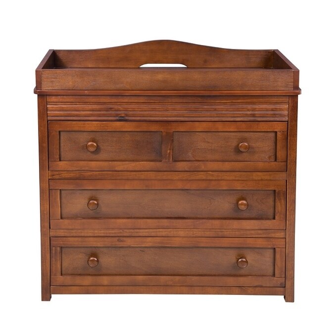 espresso baby dresser