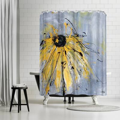 Yellow Flower - Shower Curtain