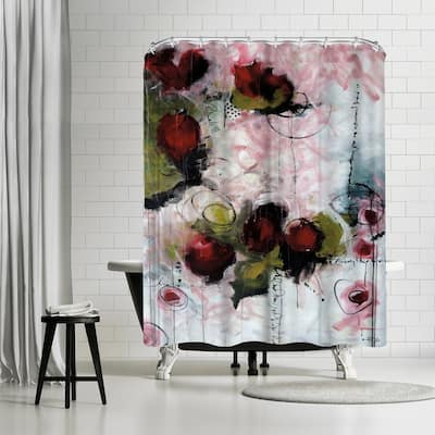 Eruptus Floral - Shower Curtain