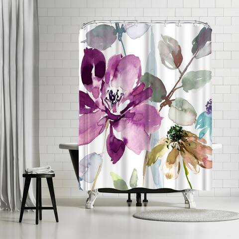Floral Flurish - Shower Curtain