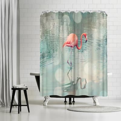 Dreamy Flamingo - Shower Curtain