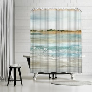 Americanflat 71" x 74" Shower Curtain, Retrospective I by PI Creative Art
