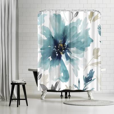 Americanflat 71" x 74" Shower Curtain, Finesse I by PI Creative Art