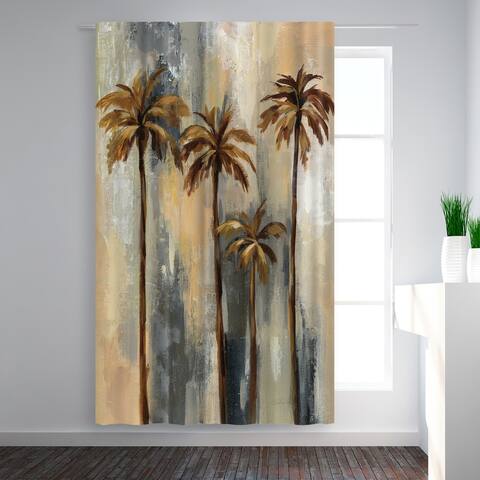 Hr Palm Trees Ii 50x84 Blackout Curtain
