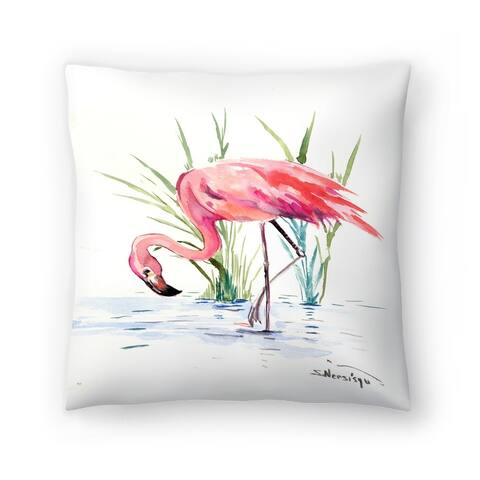 Flamingo 4 - Decorative Throw Pillow