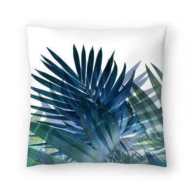 Palms Leaves - Decorative Throw Pillow