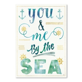 Coastal Words Ii Poster Art Print