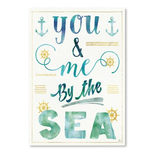 slide 2 of 5, Coastal Words Ii Poster Art Print