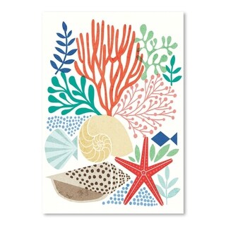 Under Sea Treasures VI Poster Art Print - Bed Bath & Beyond - 31034934