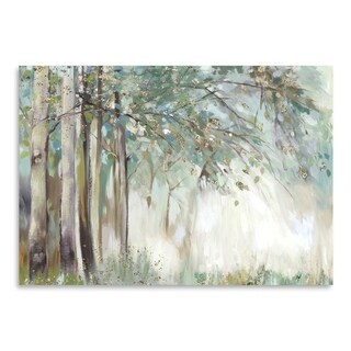 Silver Leaves Poster Art Print