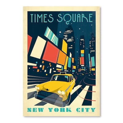 Times Square New York Welcome to Times Square City Art Print/Poster ...