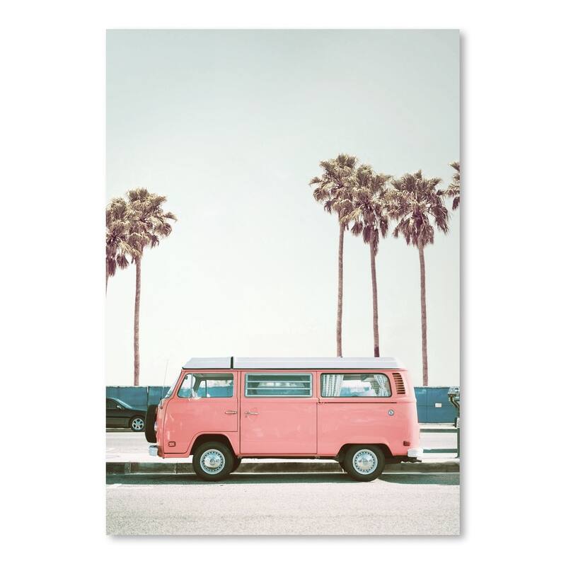 Retro Combi Van Poster Art Print - Bed Bath & Beyond - 31035497