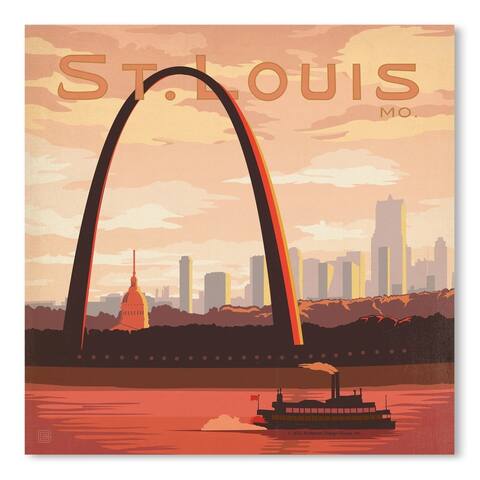St Louis Square Poster Art Print