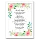 The Lords Prayer Traditional - Framed Print Wall Art - Bed Bath 