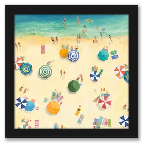 Summer Beach Fun - Framed Print Wall Art
