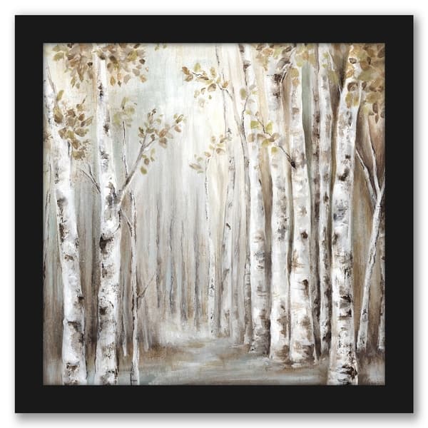 slide 1 of 5, Sunset Birch Forest III - Framed Print Wall Art