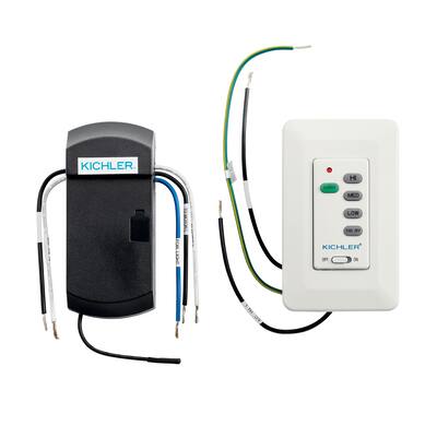 Kichler Lighting Ceiling Fan Wall Control System Limited White