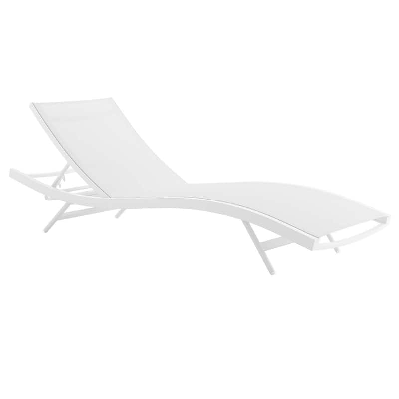 Glimpse Outdoor Patio Mesh Chaise Lounge Set of 2 - N/A