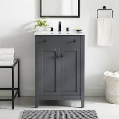 Nantucket 24" Bathroom Vanity Cabinet (Sink Basin Not Included)