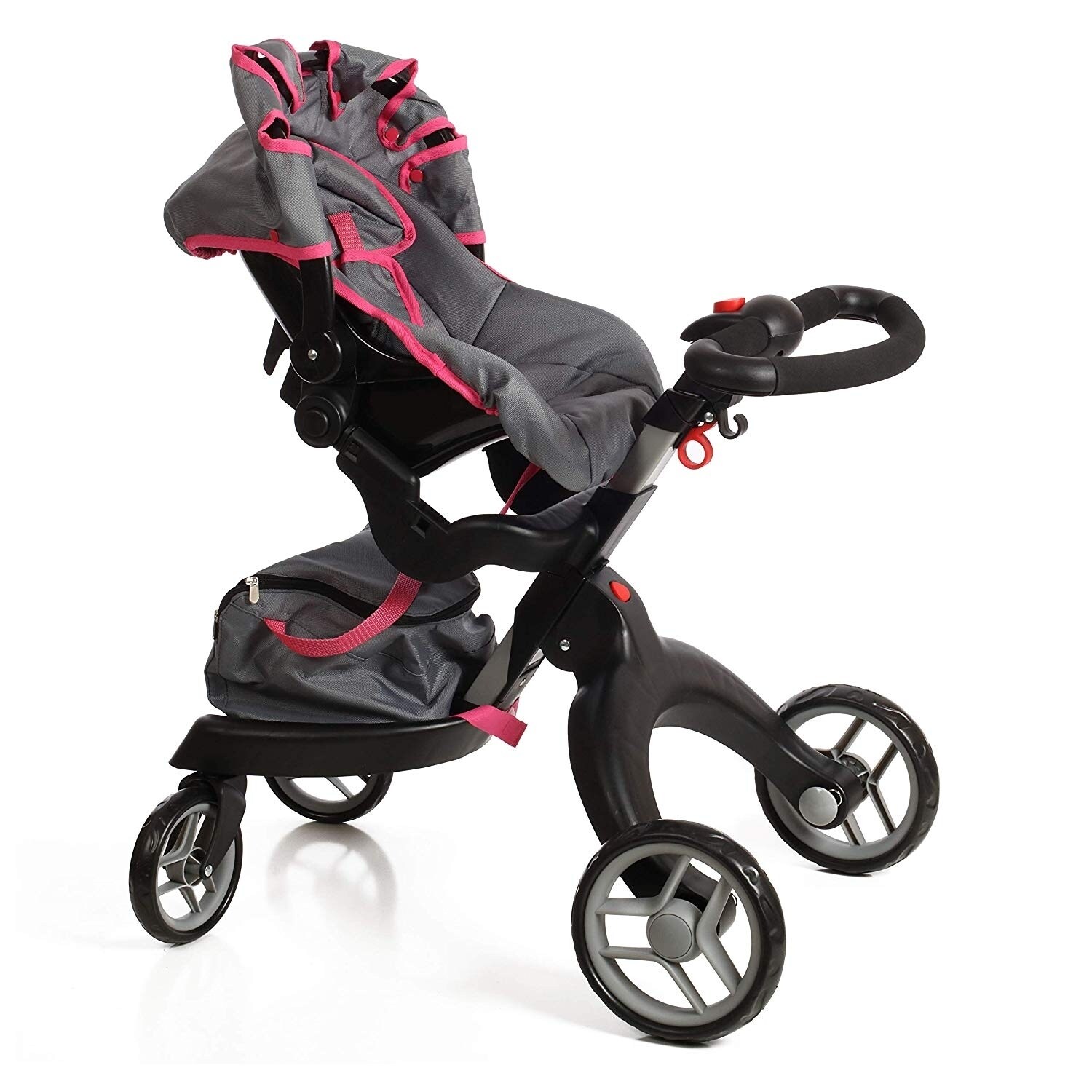 grey doll stroller