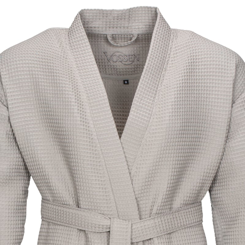 VOSSEN 'Rom' Waffle Knit Unisex Robe