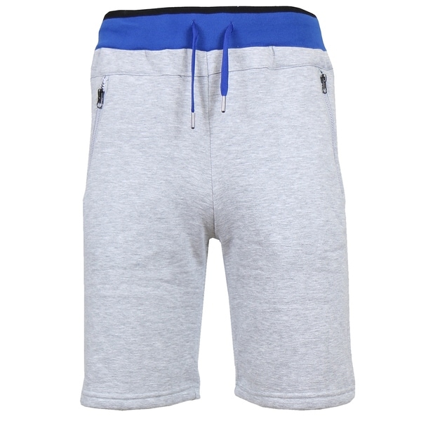 men's fleece jogger shorts