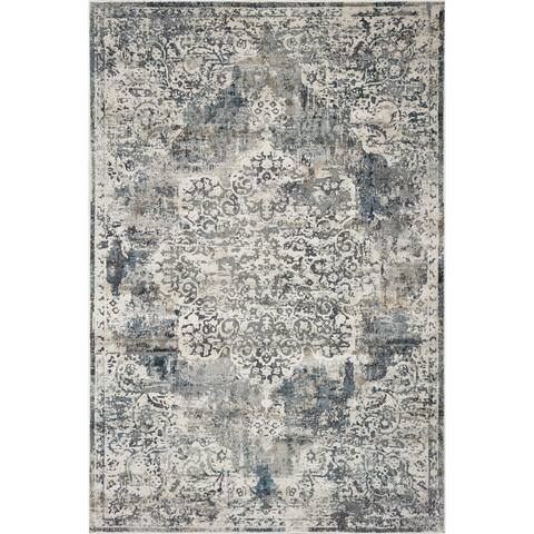 The Curated Nomad Hartvien Distressed Boho Rug