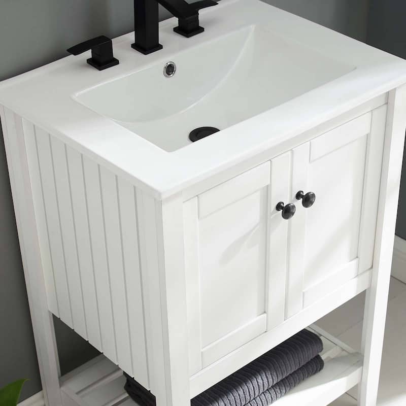 Prestige 23" Bathroom Vanity Cabinet (Sink Basin Not Included)