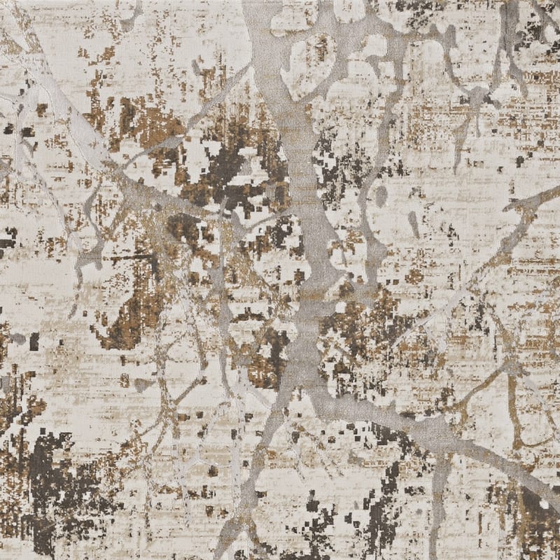 The Gray Barn Nila Distressed Neutral Rug