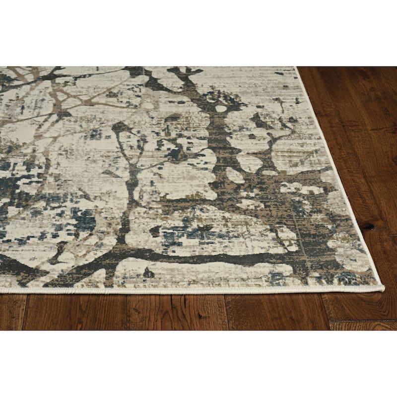 The Gray Barn Nila Distressed Neutral Rug