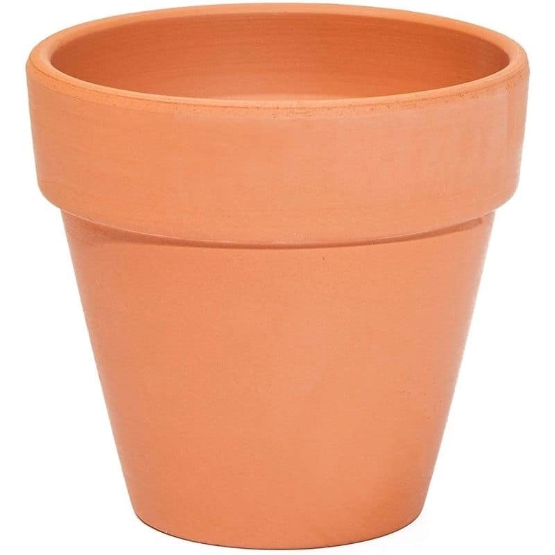 6x Mini Terra Cotta Terracotta Pots with Saucer Flower Clay Planters Small 4"