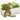 Artificial Mixed Succulent Plants in Rectangular Wooden Planter Box 9 x 4 x 5 in - 9 x 4 x 5 in