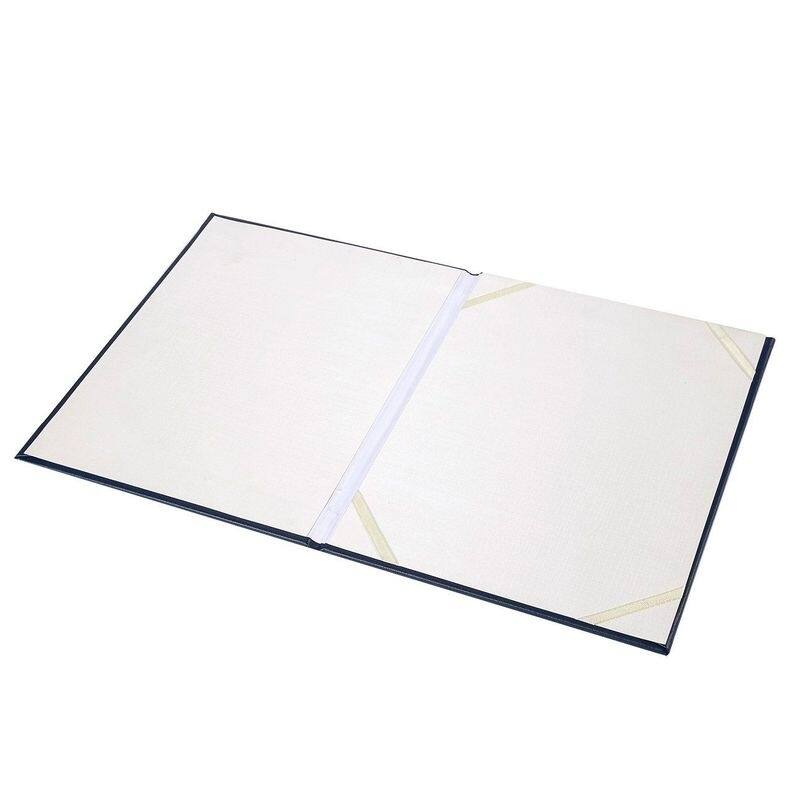 Navy Blue Diploma Of Graduation Gold Foil Imprint Certificate Holder 