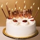 32pcs Rose Gold 18th Birthday Cake Candles Set 