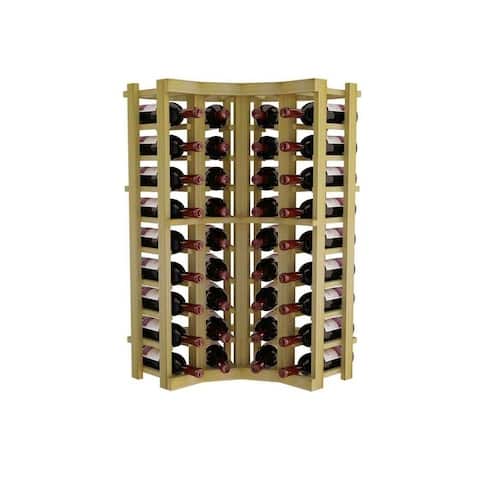 Winemaker Series Wine Rack - Individual Bottle Wine Rack - Curved Corner
