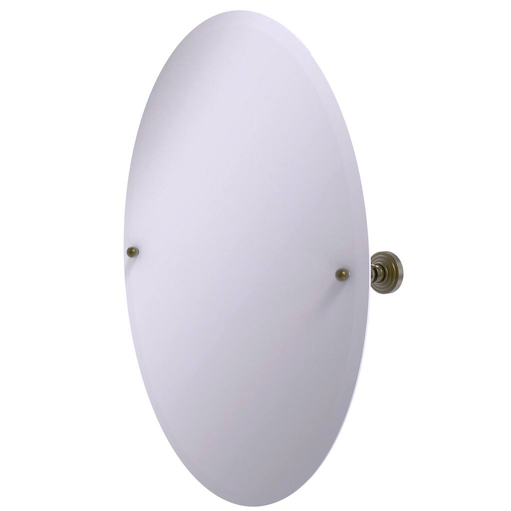 Oval Bathroom Tilt Wall Mirror