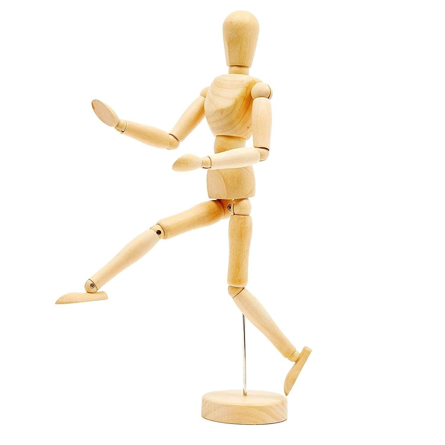 2-Pack Wooden Art Mannequin Drawing Figures for Artist Posable Body Model -  12 Inches - 12 Inches - On Sale - Bed Bath & Beyond - 31051264