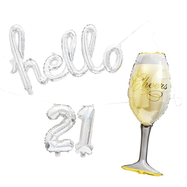 champagne glasses birthday