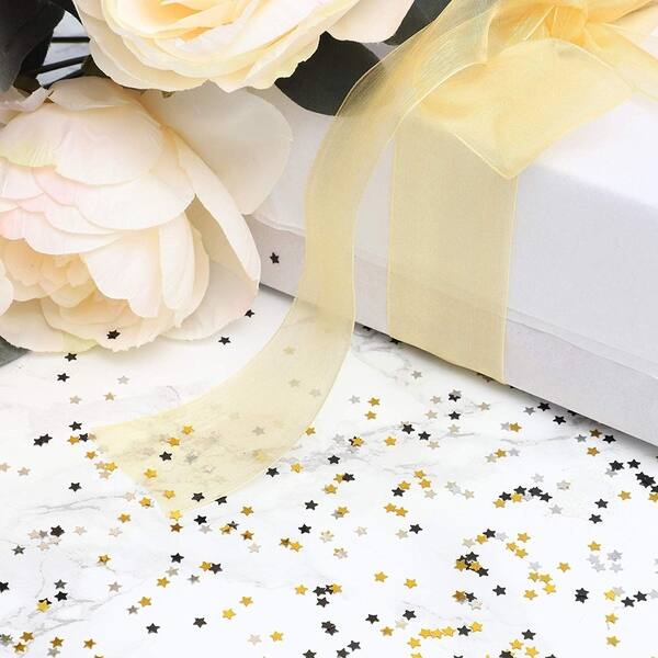 Shop 7oz Star Confetti For Table Silver Gold Black Baby Shower