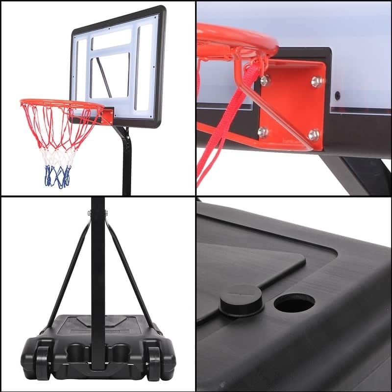 Movable Swimming Pool Basketball Stand For 7# Ball