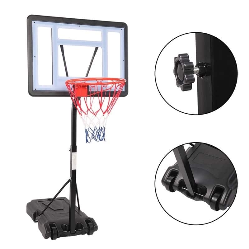Movable Swimming Pool Basketball Stand For 7# Ball