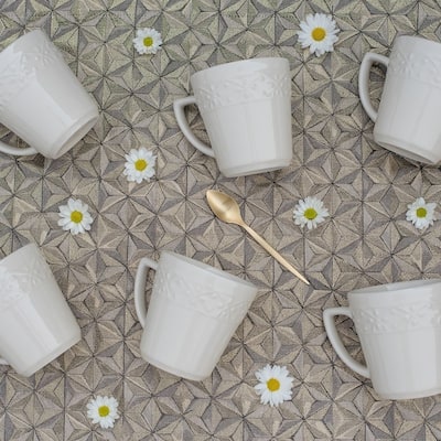 Manhattan Comfort Mendi 12 Mugs (12.17 oz.)