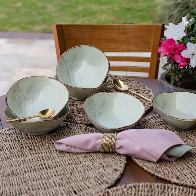 Manhattan Comfort RYO 12 Large Dinner 20.29 oz Soup Bowls