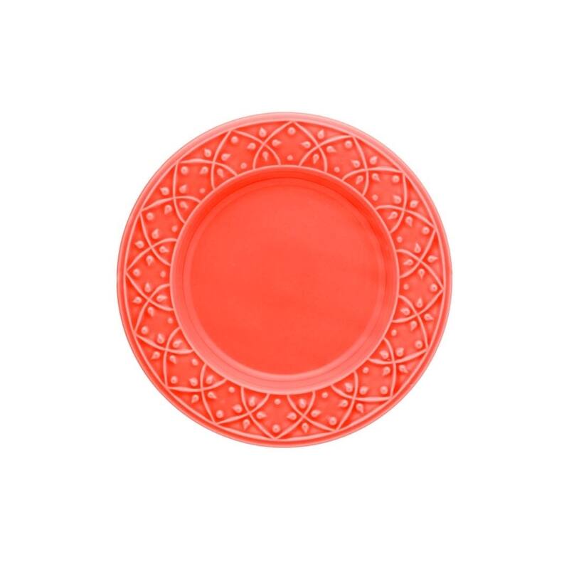 Manhattan Comfort Mendi 6 Medium 7.87" Salad Plates