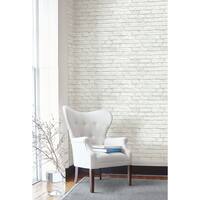 Buy Off White Brick Wallpaper Online At Overstock Our Best Wall